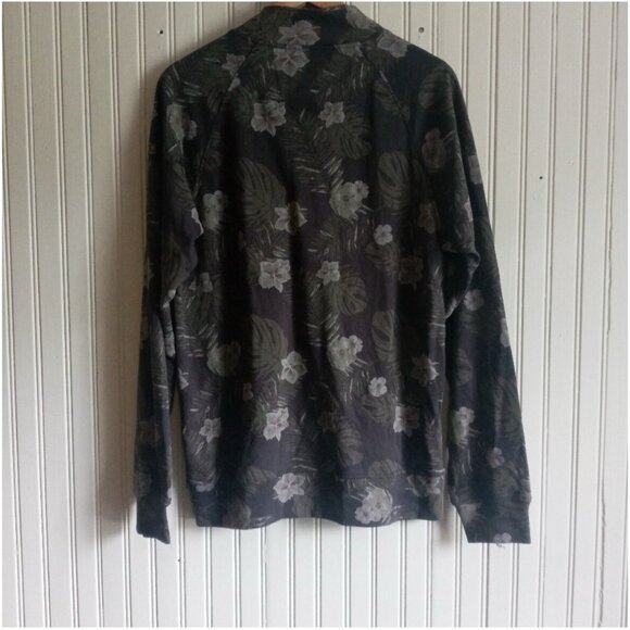 Men’s Hawke & Co Floral Long Sleeve Shirt – Casual Button-Up VG - Picture 2 of 7